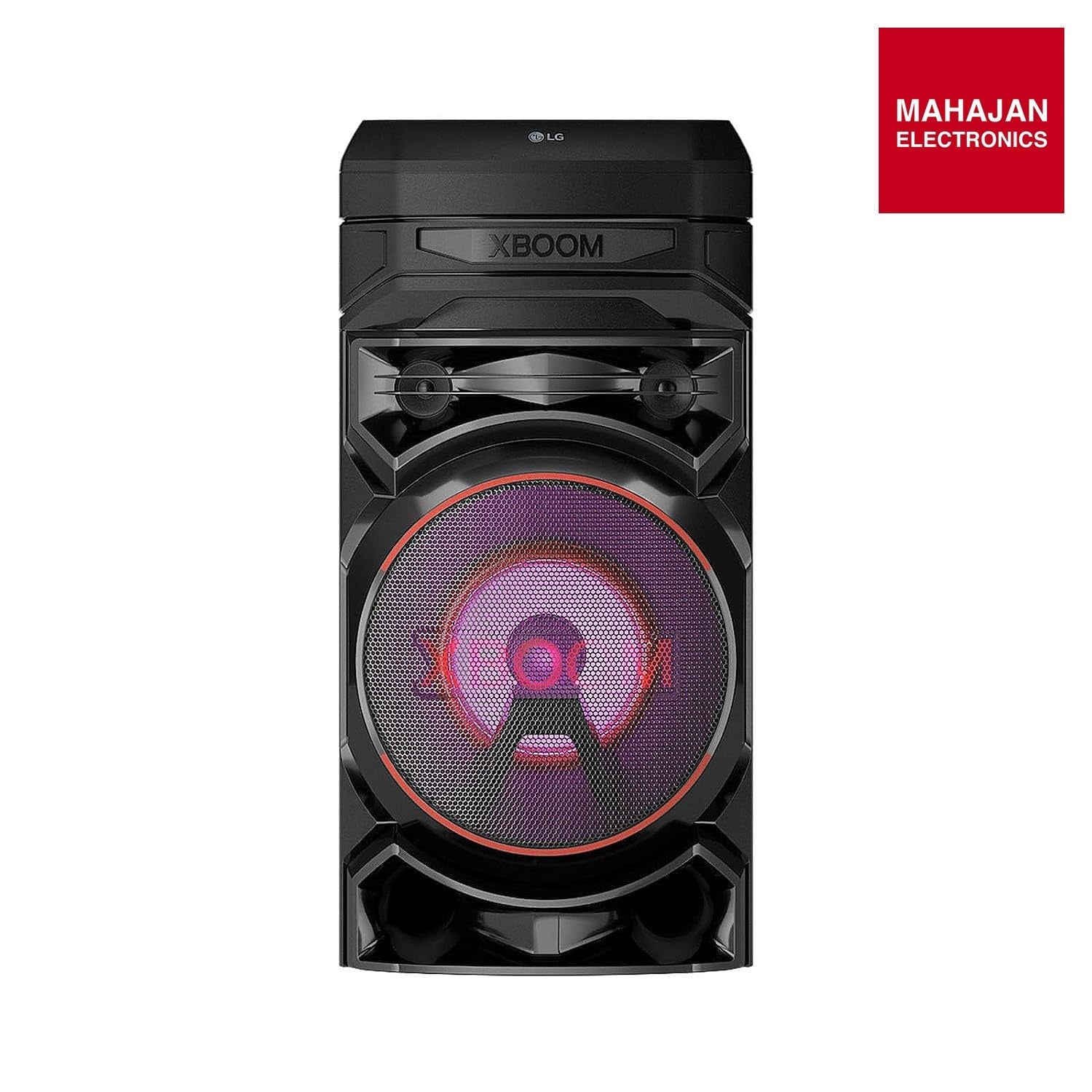 LG XBOOM RNC5 Party Speaker, Multi Color Lighting, Karaoke Feature, 1 Mic + 1 Guitar Input, Wireless Party – Mahajan Electronics Online.