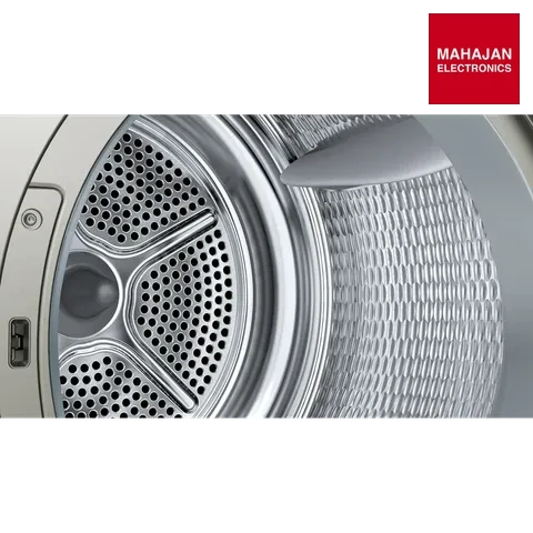 BOSCH WPG23108IN Series4 8 kg Fully Automatic Front Load Dryer (Fluff Filter, Silver Inox) – Mahajan Electronics Online.