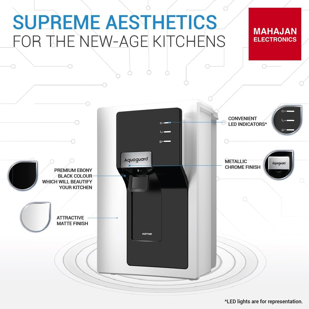 Aquaguard Enrich Astor water purifier secondary image with Mahajan Electronics logo