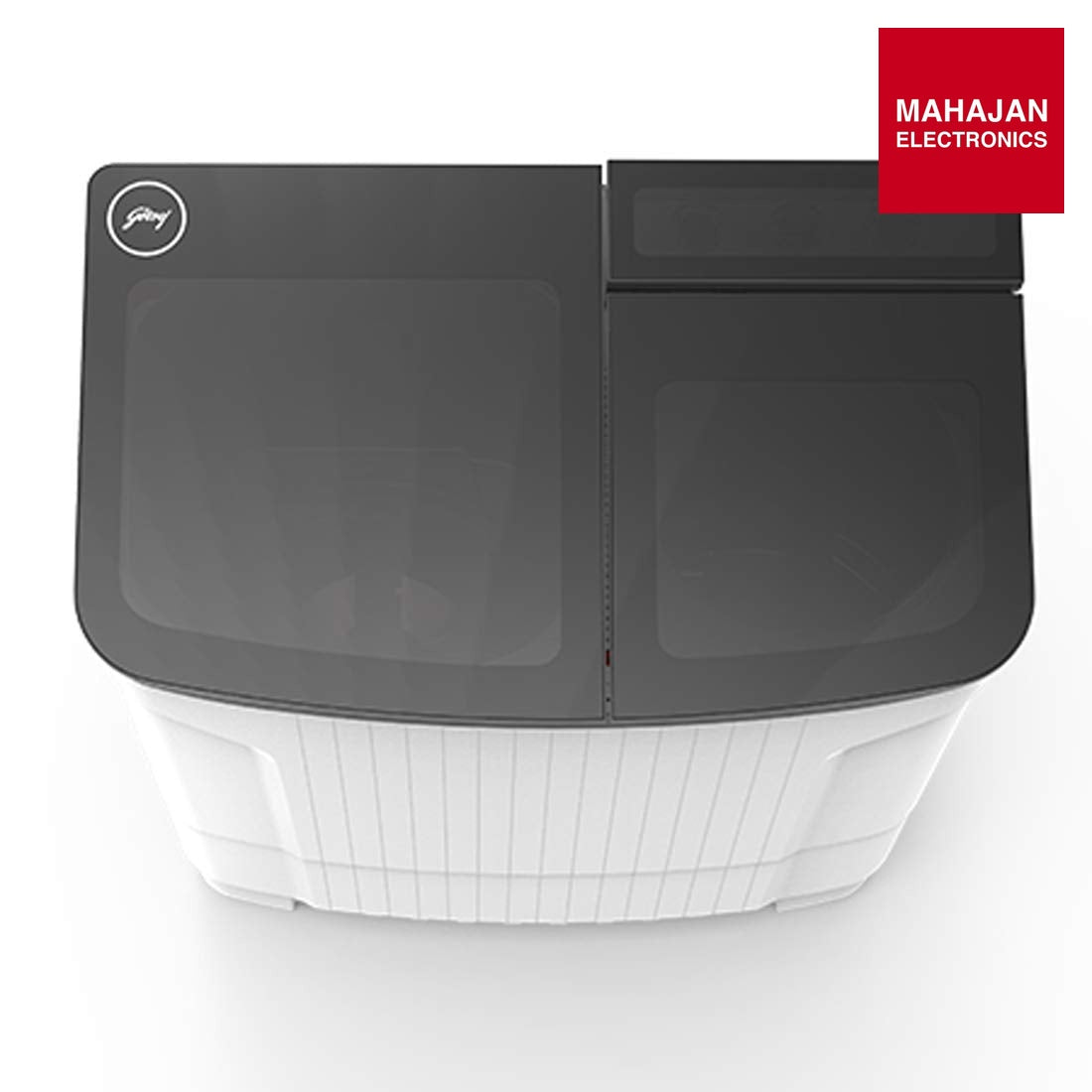 Godrej WSEDGE ULT 80 5.0 DB2M CSBK 8 Kg Semi Automatic Top Loading Washing Machine ( Crystal Black) - Mahajan Electronics Online