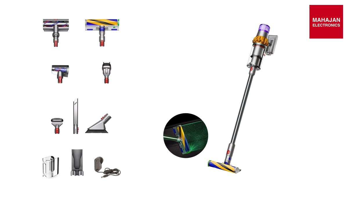Dyson V15 Detect Intelligent Cord-Free Vacuum Cleaner – Mahajan Electronics Online.