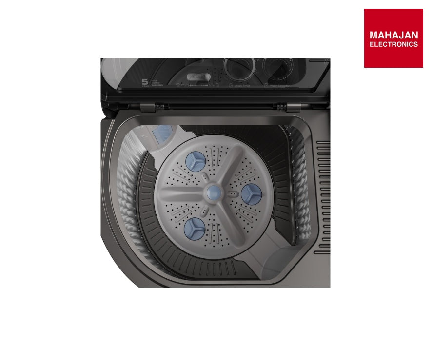 Godrej WSEDGE JAZZ 115 5.0 DB3 M CSGR Semi Top load Washing Machine 11.5kg Crystal Grey - Mahajan Electronics Online
