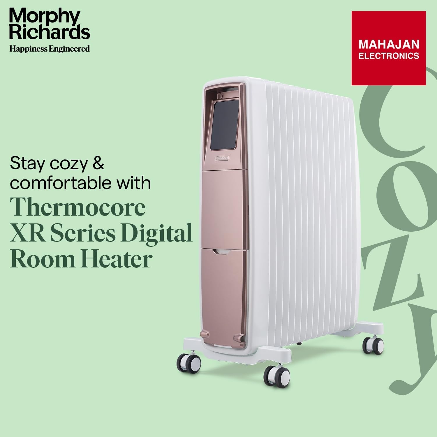 Morphy Richards Thermore Xr Zero Digital 15 Fins Oil Free Radiator Room Heater – Mahajan Electronics Online.