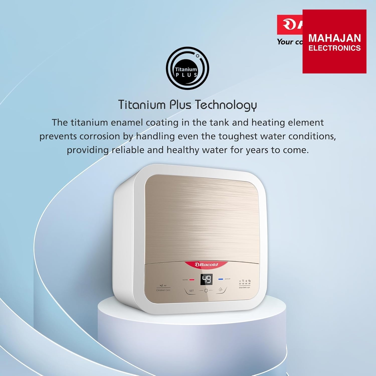 Racold Omnis DG 25 2KW S Litres - Mahajan Eelctronics Onilne