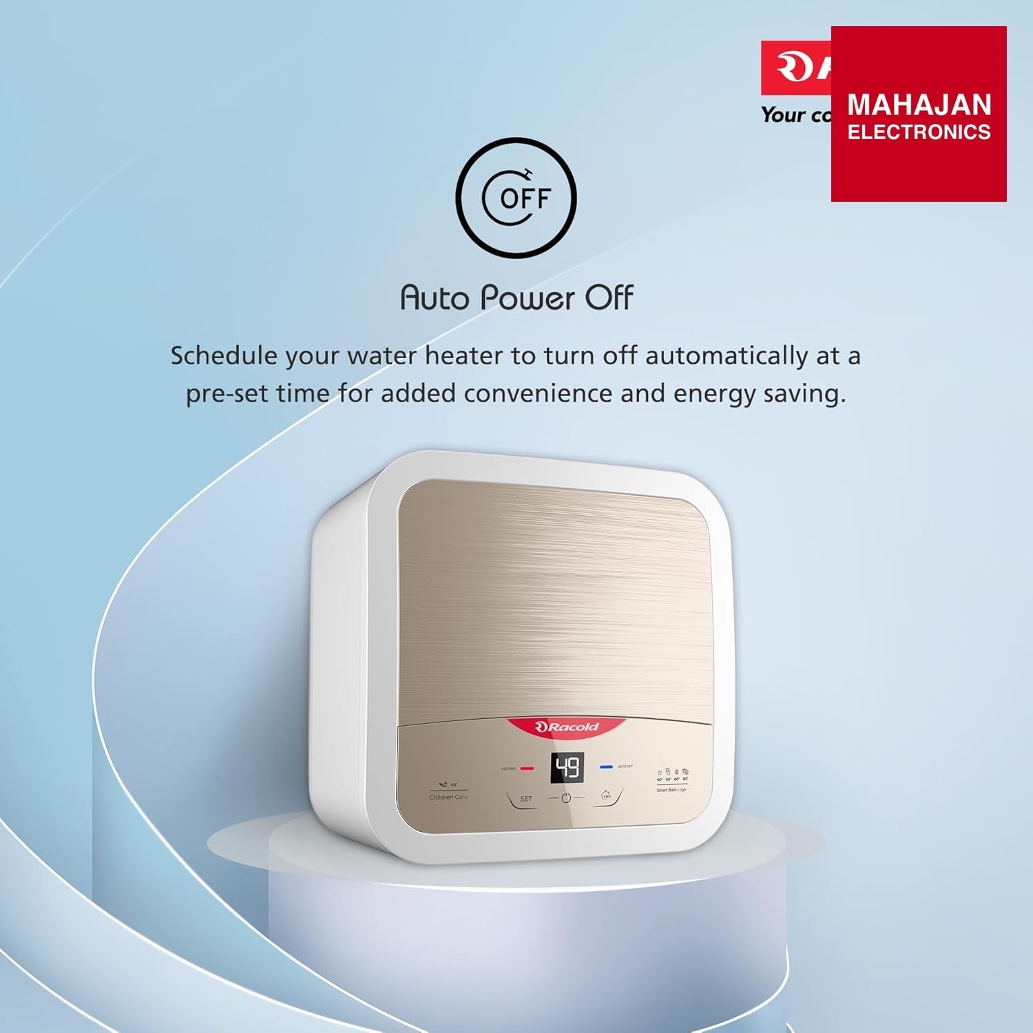 Racold Omnis DG 25 2KW S Litres - Mahajan Eelctronics Onilne