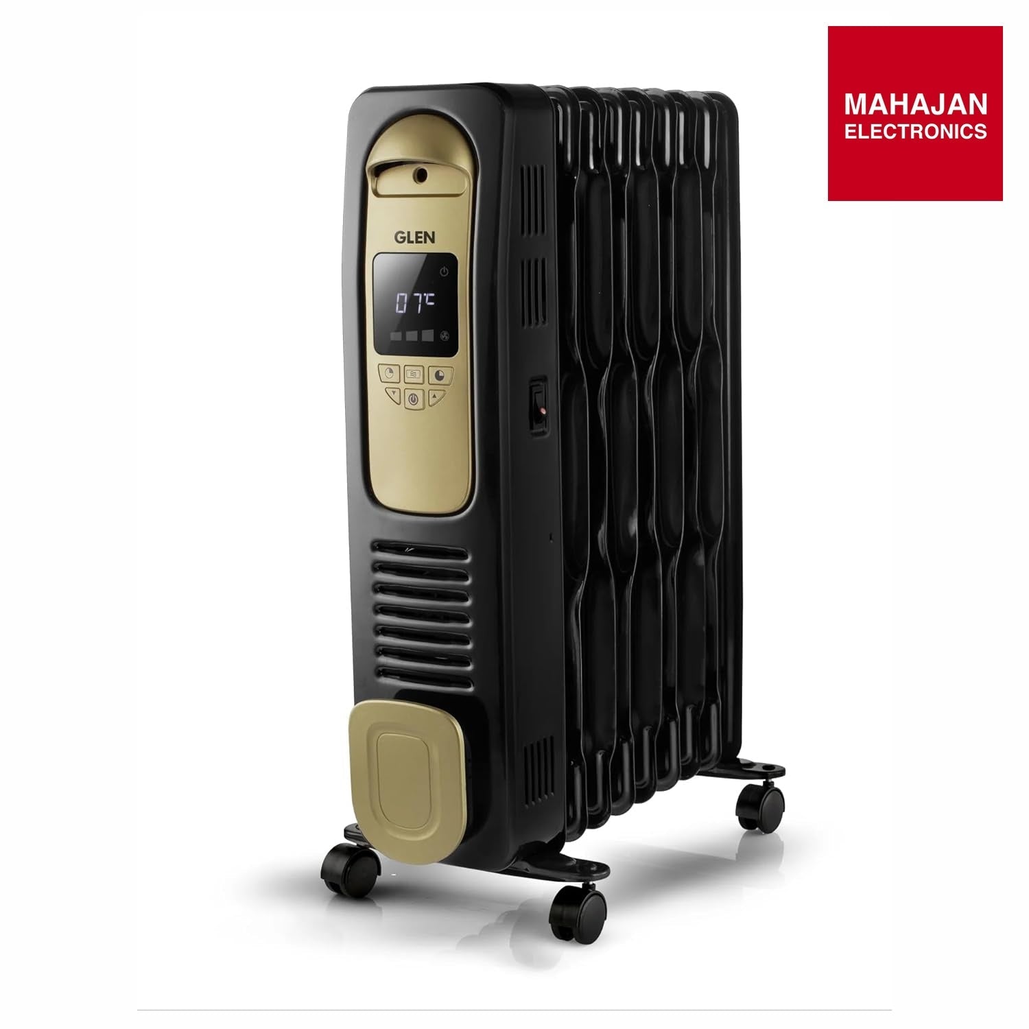 Glen HA 7013DOR9 Electric Oil Filled Radiator Room Heater With 9 Fin - Mahajan Electronics Online