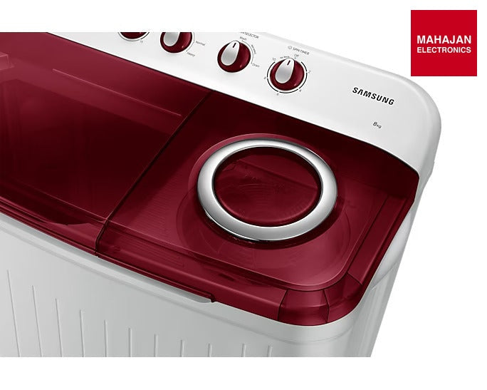 Samsung WT80C4000RR 8.0 kg Semi Automatic Washing Machine – Mahajan Electronics Online.