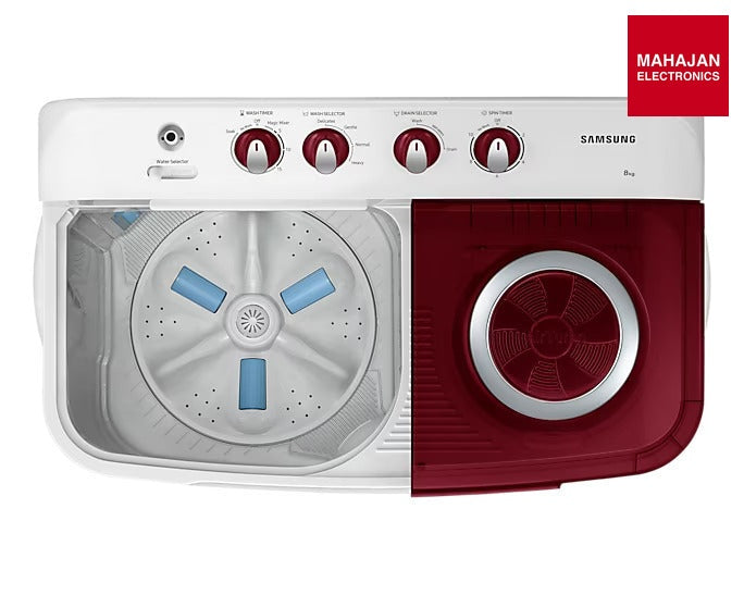 Samsung WT80C4000RR 8.0 kg Semi Automatic Washing Machine – Mahajan Electronics Online.