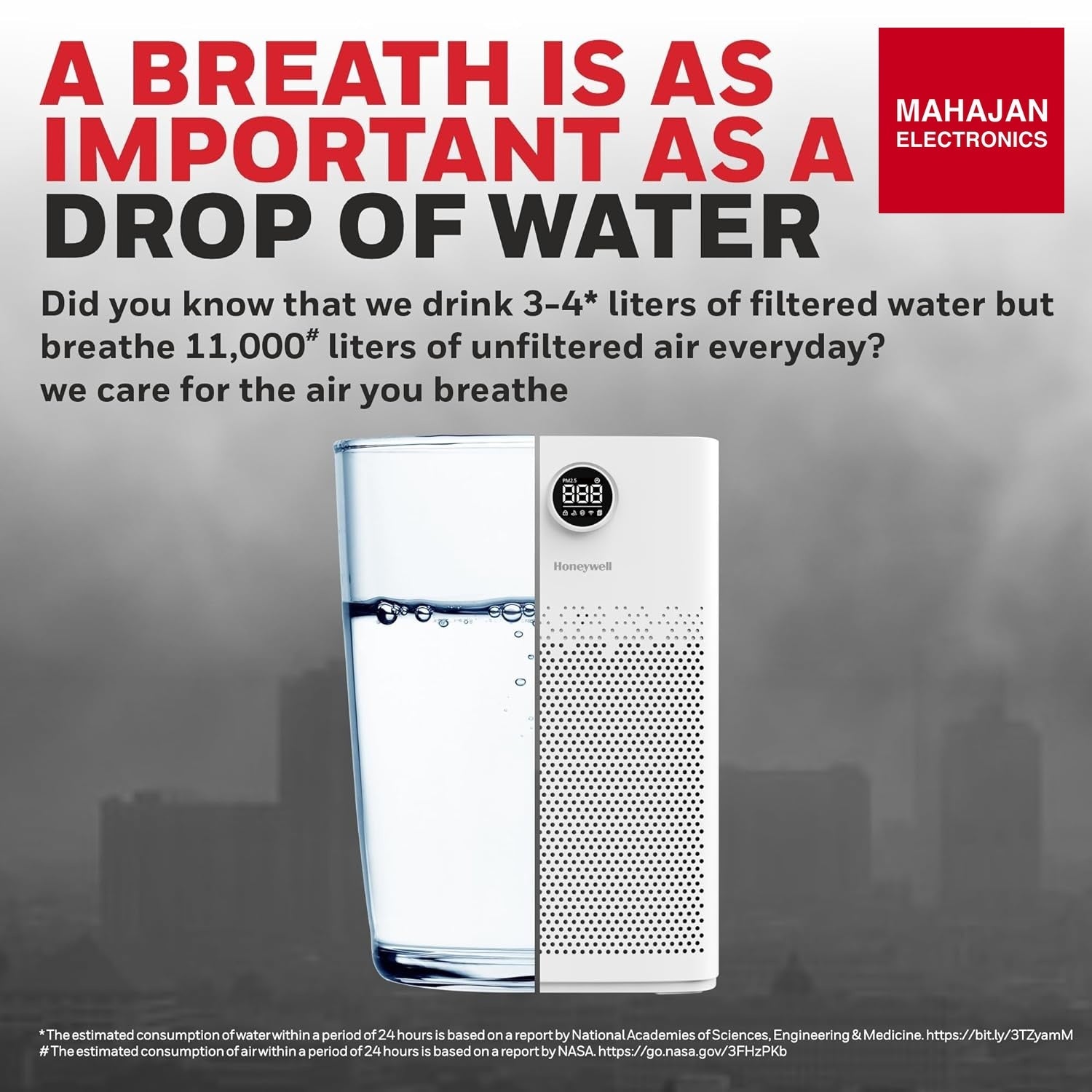 Honeywell Air Touch P2 Indoor Air Purifier, Anti-Bacterial, H13 HEPA Filter – Mahajan Electronics Online.