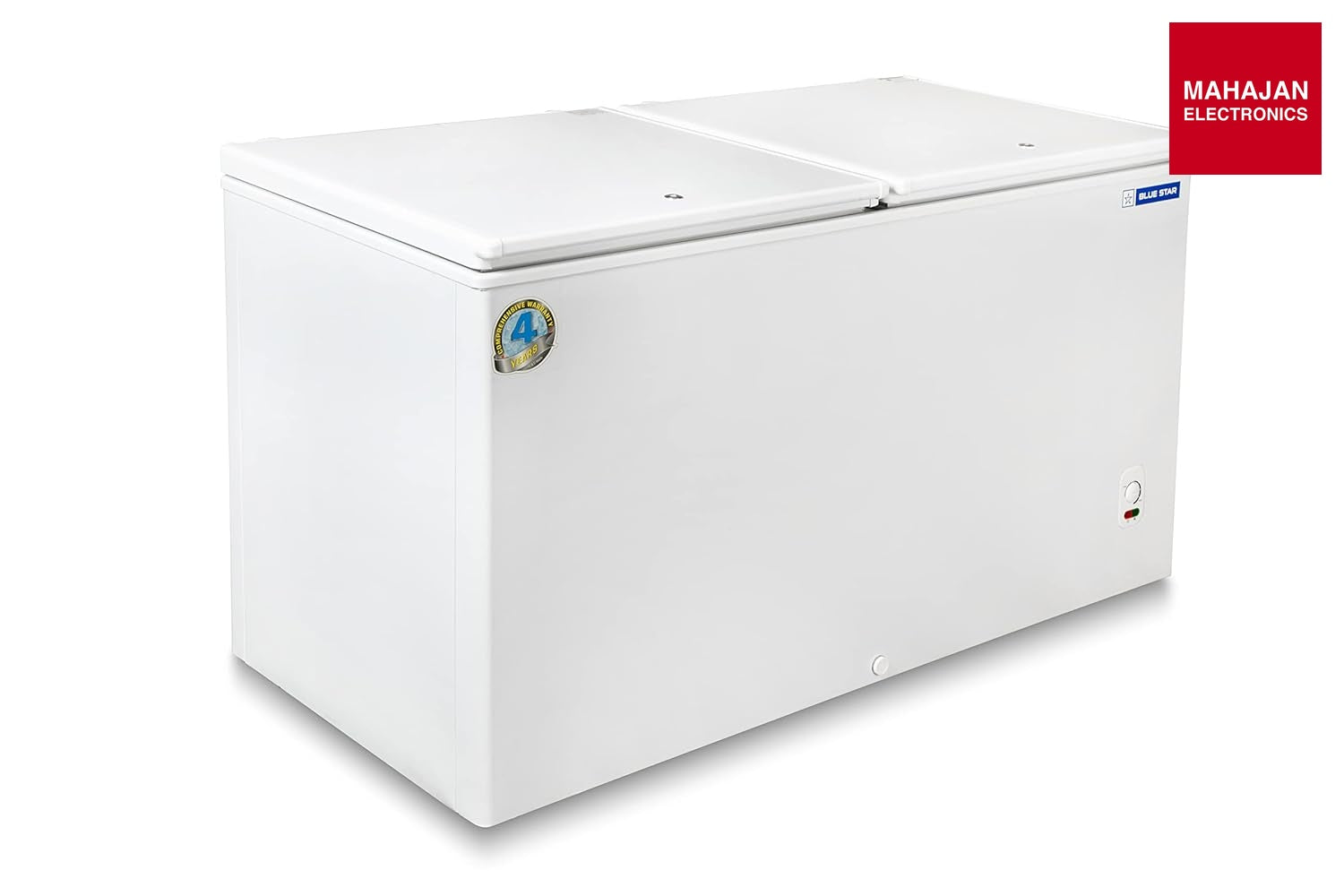 Blue Star CF3-300MPW Double Door Deep Freezer (284 L, White) Mahajan Electronics Online
