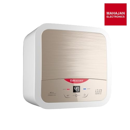 Racold Omnis DG 15L Vertical 5 Star Storage Water Heater(Geyser) Sandstorm Gold Mahajan Electronics Online