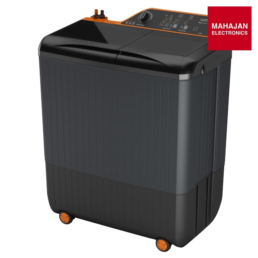 Lloyd GLWS905GH1VG H 9.0 Kg 5 Star Semi-Automatic Digi Grande Top Load Washing Machine In-built Heater  Mahajan Electronics Online