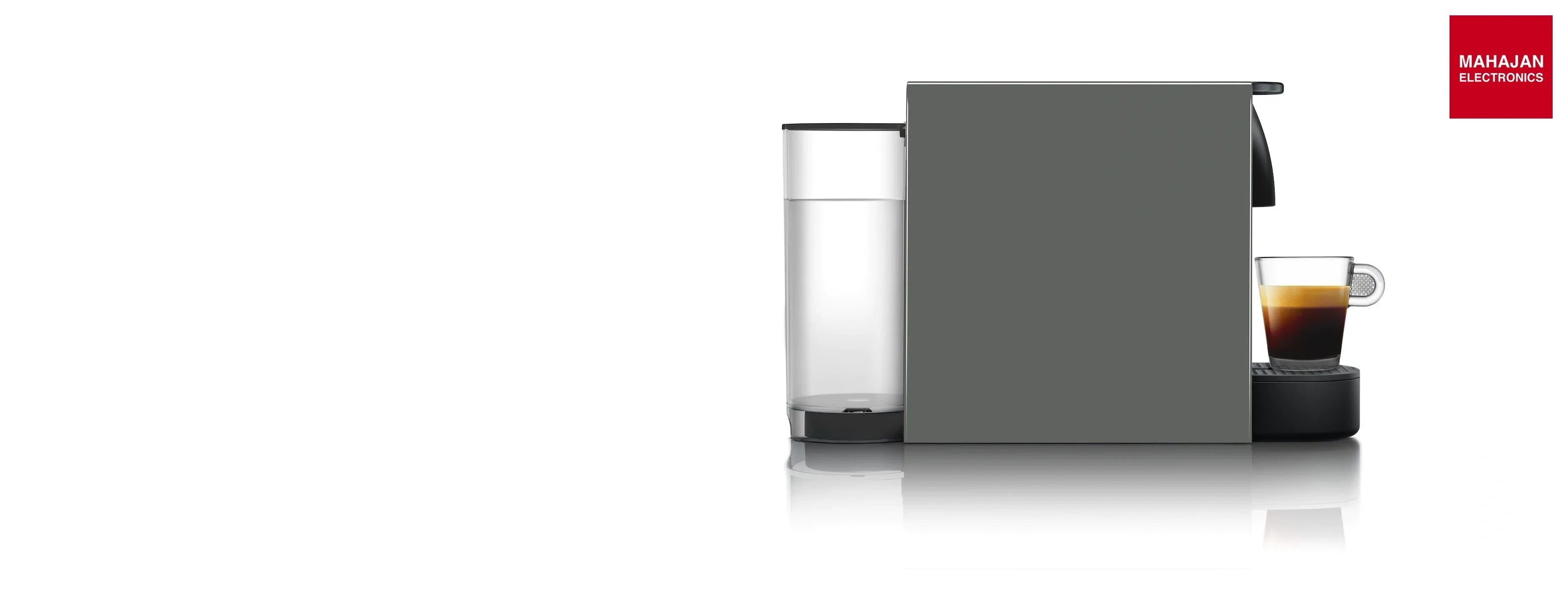 Nespresso Essenza Mini Espresso Machine Grey Mahajan Electronics Online