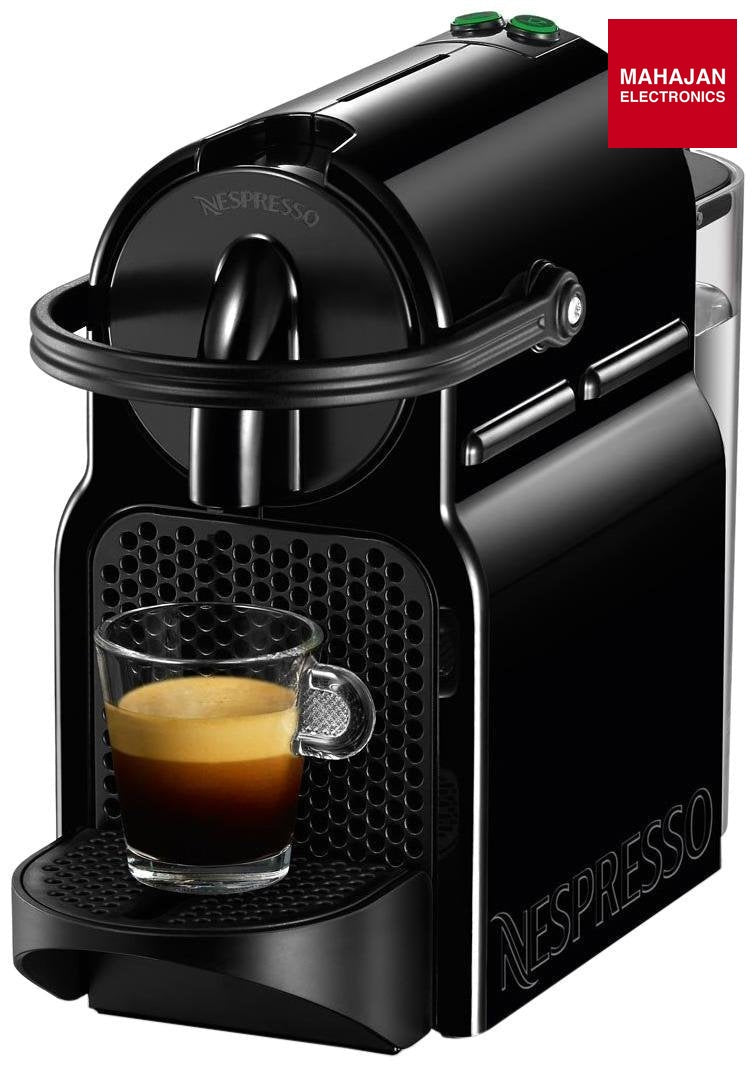 Nespresso Inissia Coffee Capsule Machine, Black Mahajan Electronics Online
