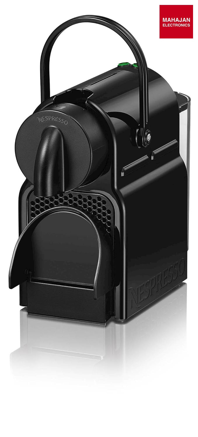 Nespresso Inissia Coffee Capsule Machine, Black Mahajan Electronics Online