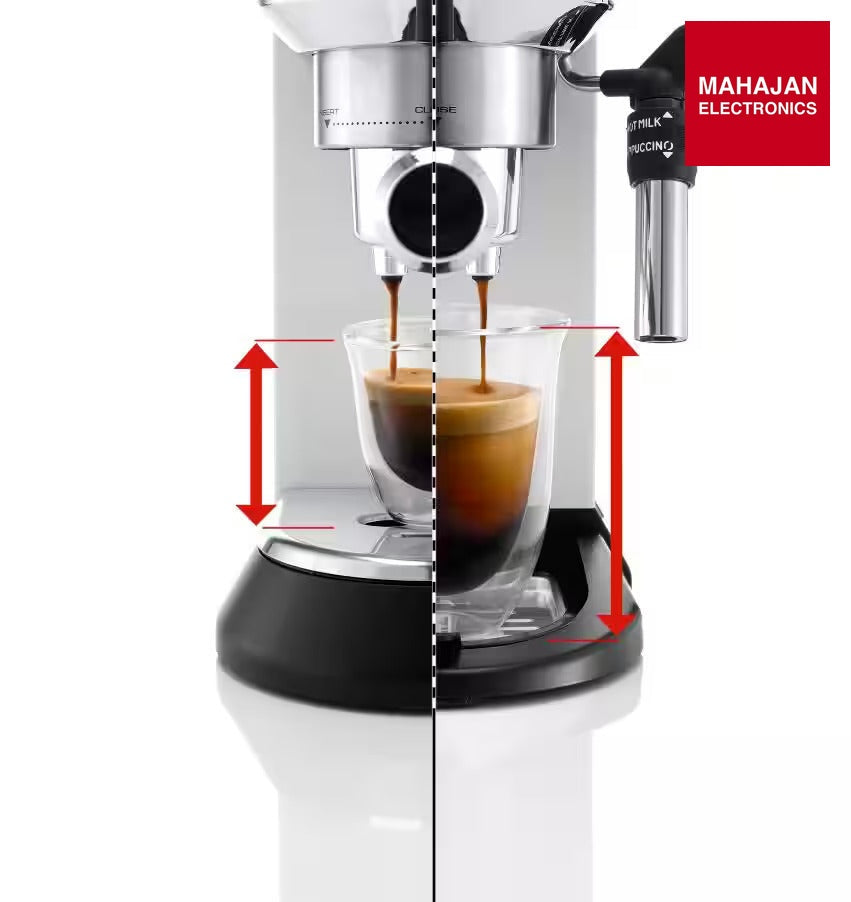 DeLonghi EC685.W 1300-Watt Espresso Coffee Machine ( WHITE) – Mahajan Electronics Online.
