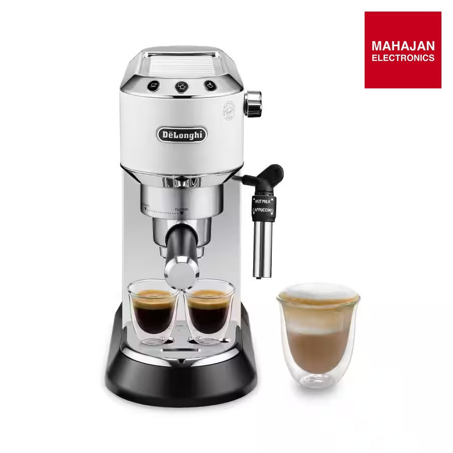 DeLonghi EC685.W 1300-Watt Espresso Coffee Machine ( WHITE) – Mahajan Electronics Online.