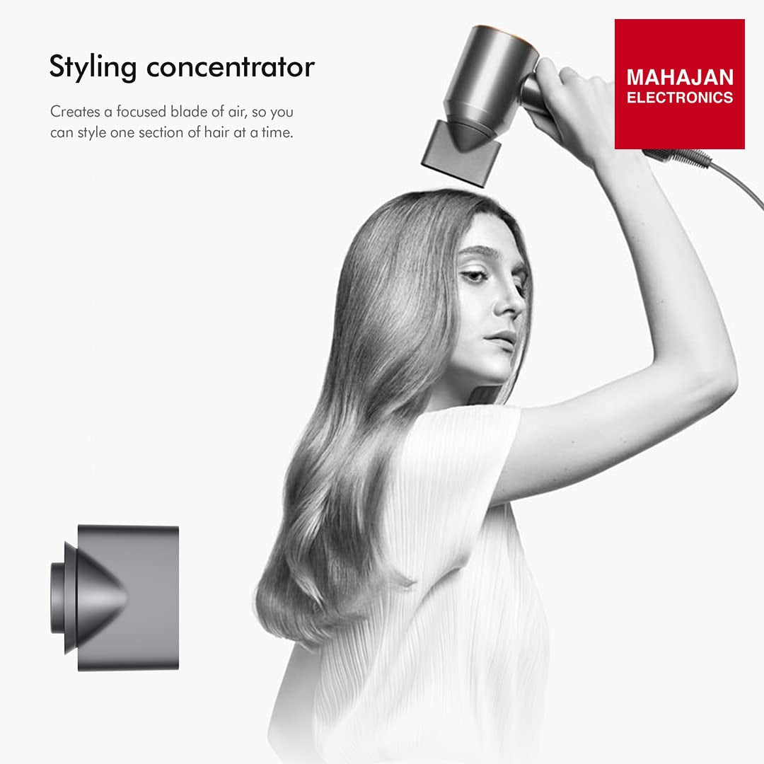 Dyson Supersonic Hair Dryer In Nickel/Copper, 1300 Watts Mahajan Electronics Online