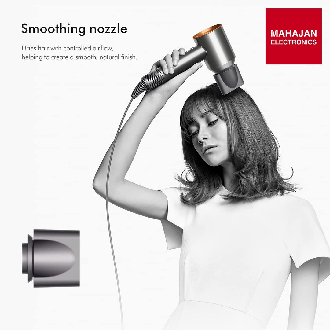 Dyson Supersonic Hair Dryer In Nickel/Copper, 1300 Watts Mahajan Electronics Online