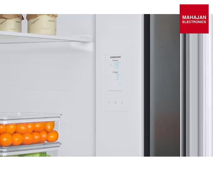 Samsung RS76CG80X0S9 653L Smart Conversion Side By Side Refrigerators – Mahajan Electronics Online.