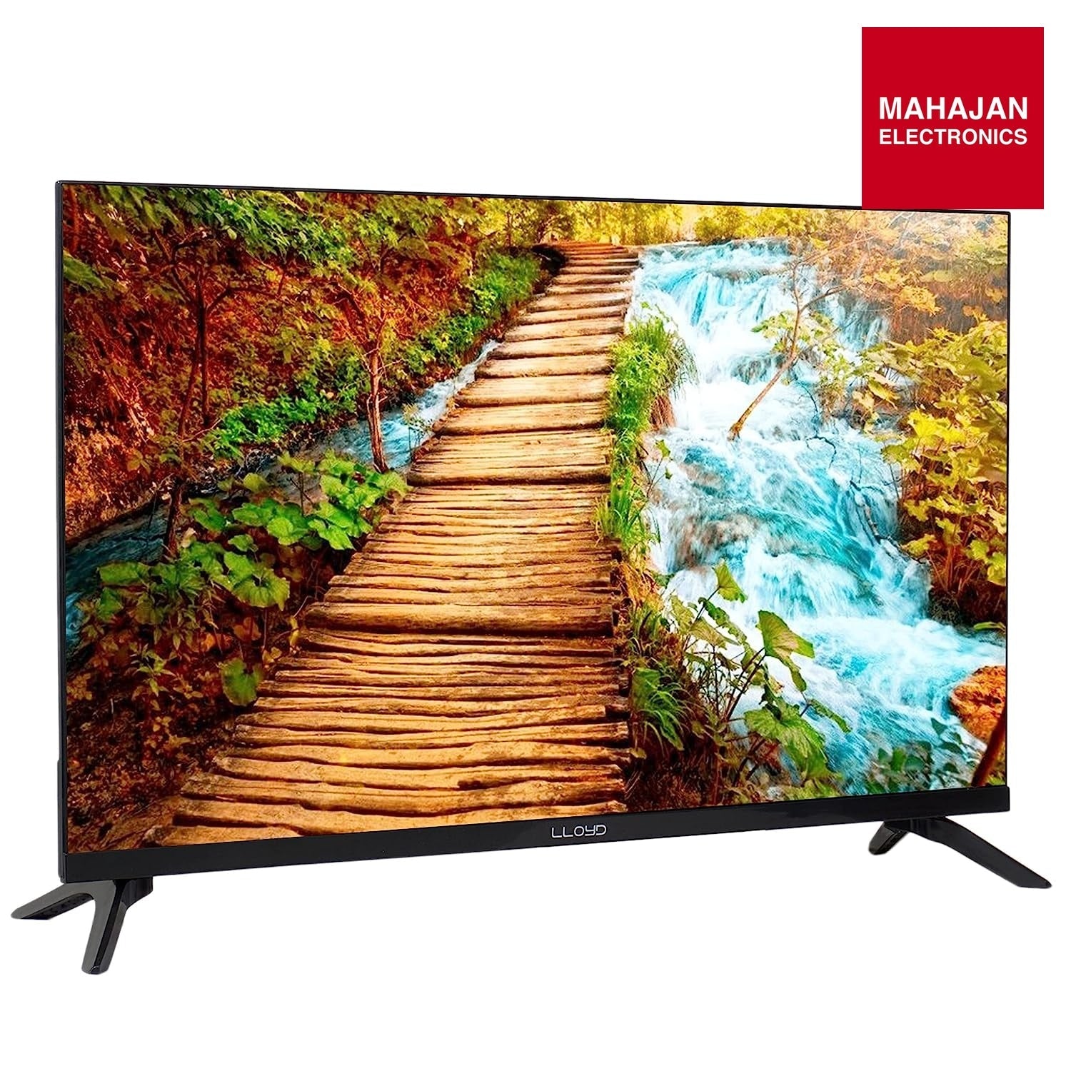 Lloyd 32WS501G 80cm (32 Inches) HD Ready Smart Web OS LED TV (Black) WCG Vision Pro 2025 Mahajan Electronics Online