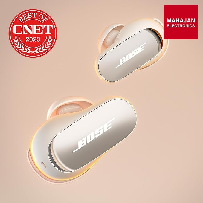 Bose New QuietComfort Ultra Wireless Noise Cancelling Earbuds, Bluetooth Noise Cancelling Earbuds with Spatial Audio Mahajan Electronics Online