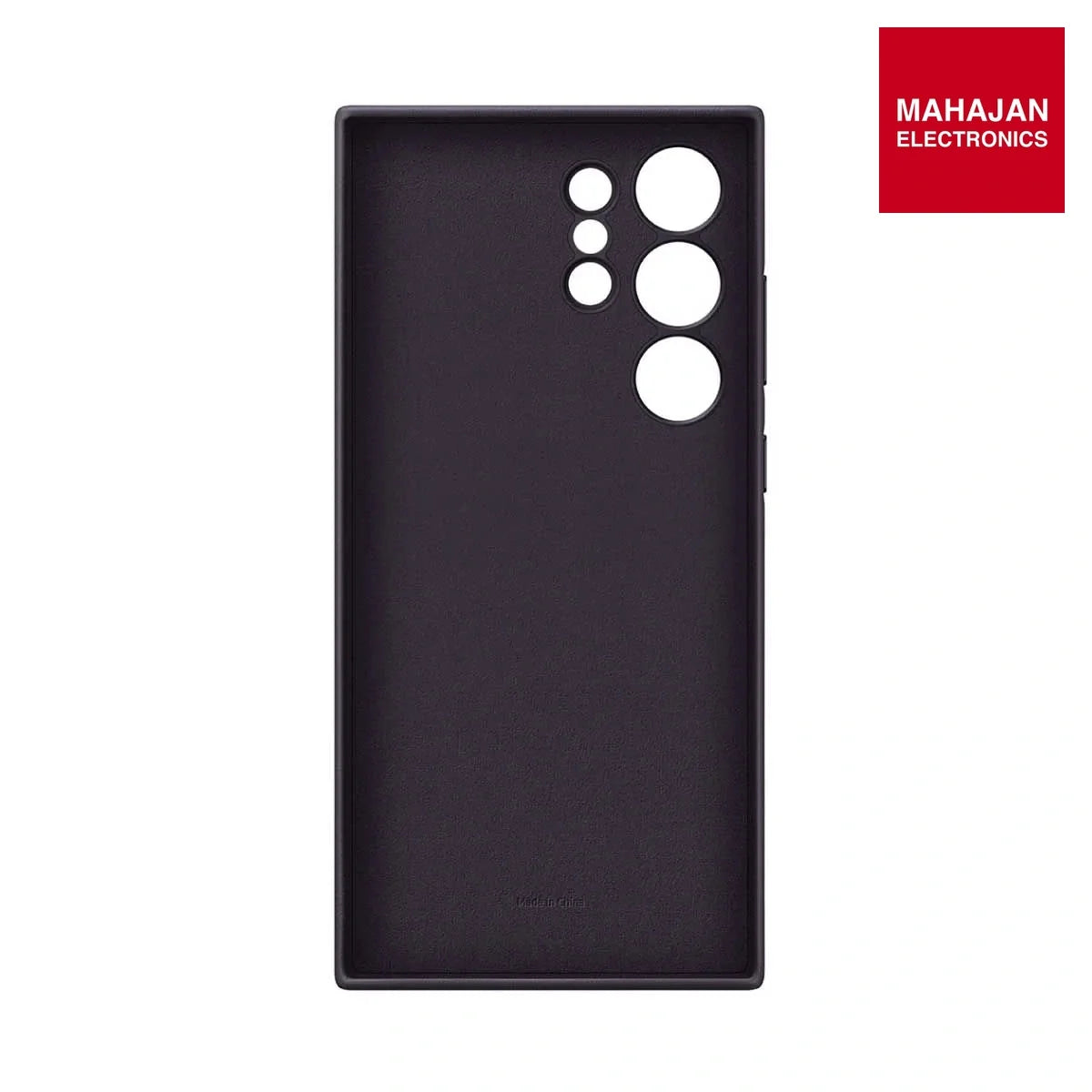 Samsung Galaxy S24 Ultra Vegan Leather Case (Dark Violet) GP-FPS928HCAVI Mahajan Electronics Online