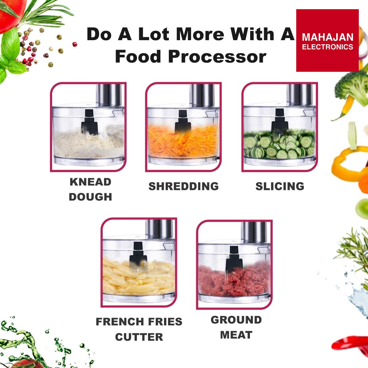 Inalsa Easy Prep 800W food processor image 3