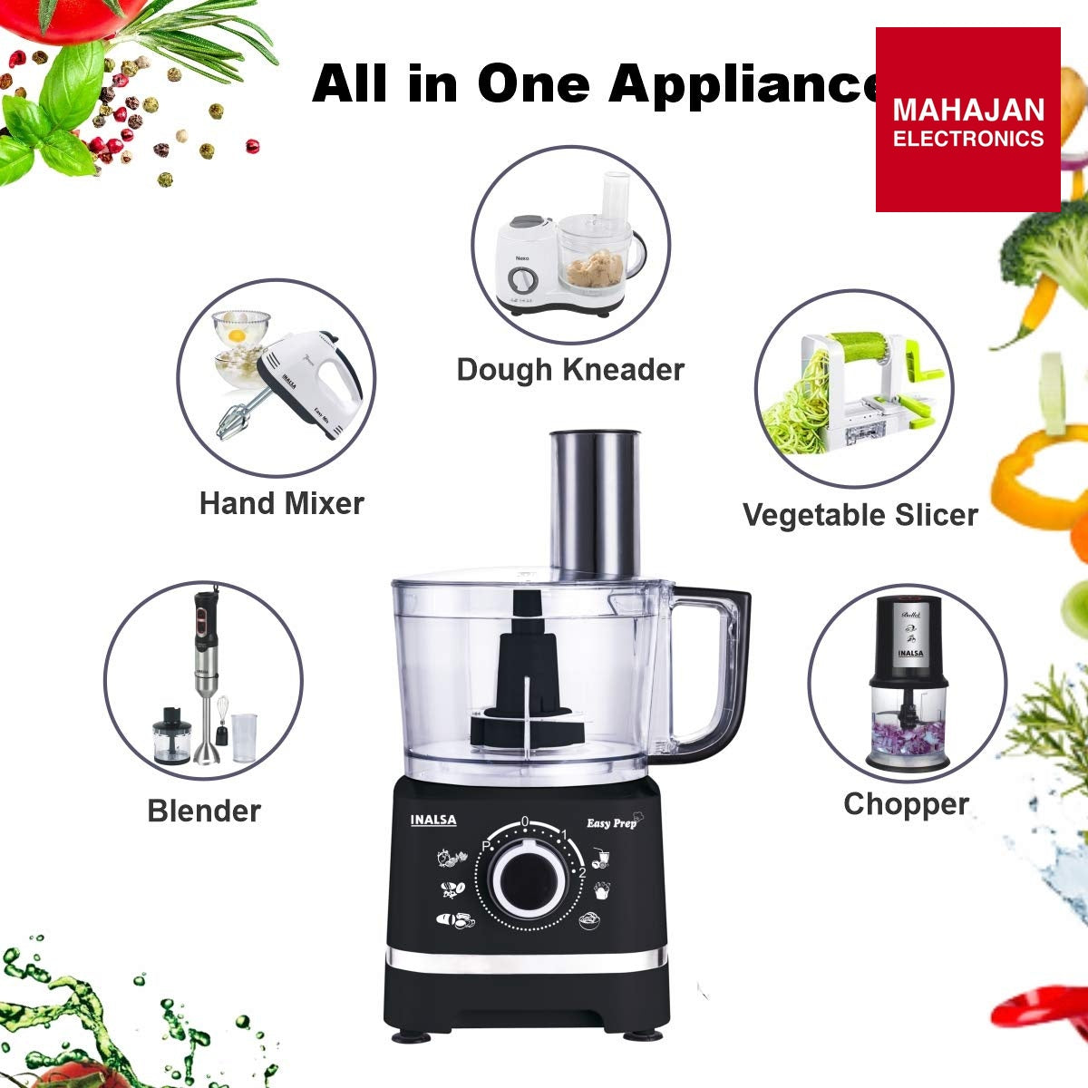 Inalsa Easy Prep 800W food processor image 4