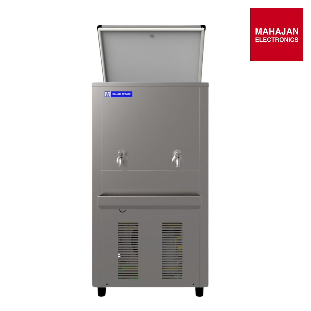 Blue Star SWC150150 water cooler secondary image with Mahajan Electronics logo