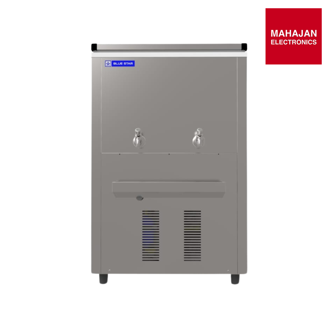Blue Star SWC150150 water cooler secondary image with Mahajan Electronics logo