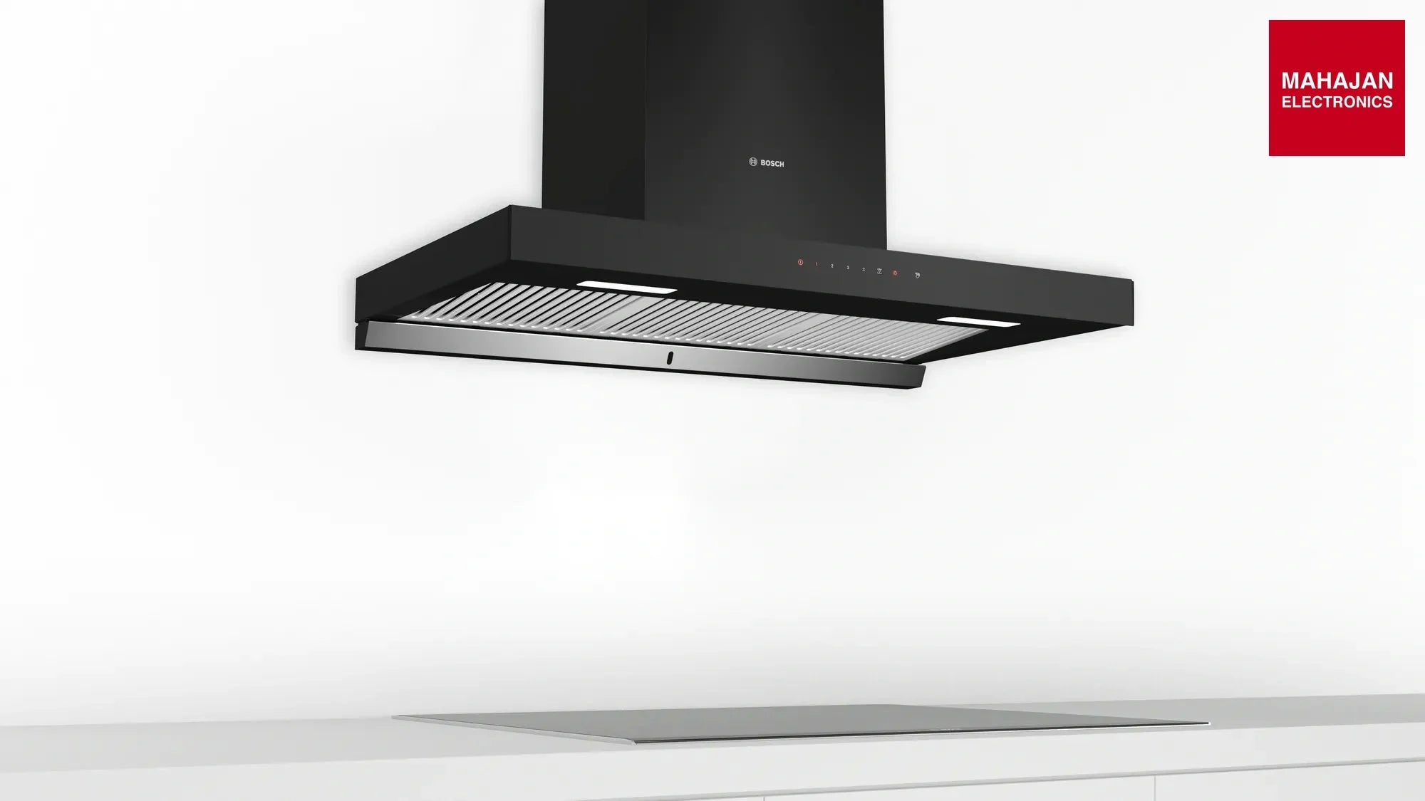 Bosch DWBA98H60I chimney secondary image with Mahajan Electronics logo