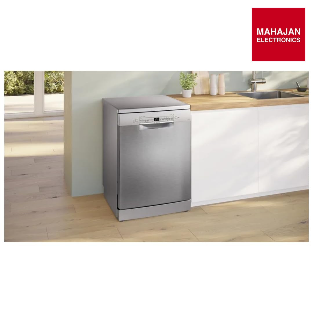 Bosch SMS6IKI01I dishwasher secondary image with Mahajan Electronics logo
