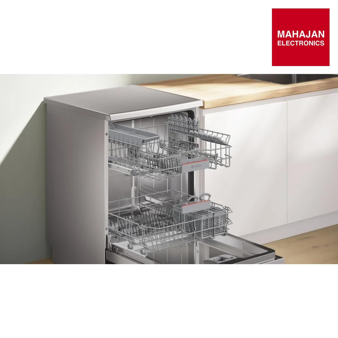Bosch SMS6IKI01I dishwasher secondary image with Mahajan Electronics logo