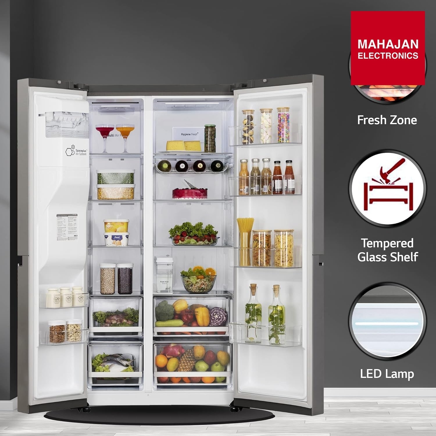 LG GL-L257CPZ3 refrigerator – Mahajan Electronics