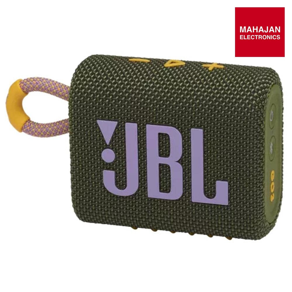 JBL Go 3 green speaker – Mahajan Electronics