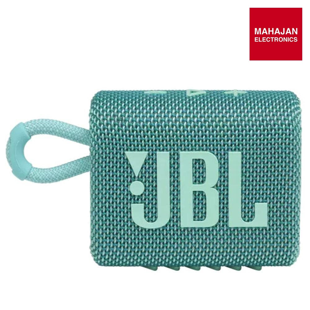 JBL Go 3 teal speaker – Mahajan Electronics