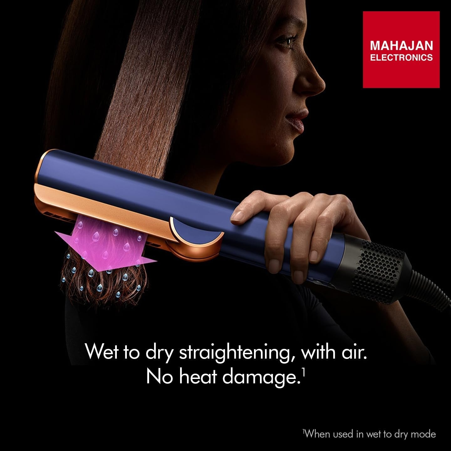 Dyson Airstrait Prussian Blue/Rich Copper – Mahajan Electronics