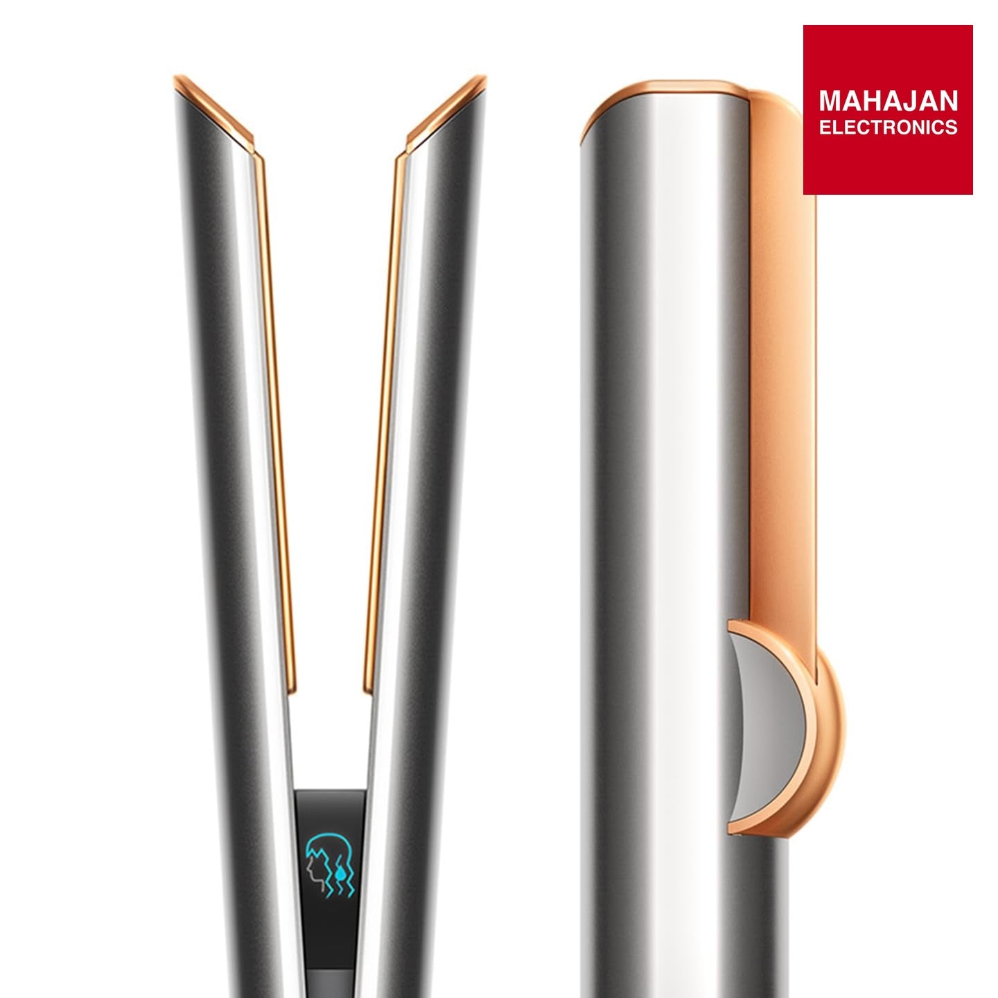Dyson Airstrait Bright Nickel/Bright Copper – Mahajan Electronics