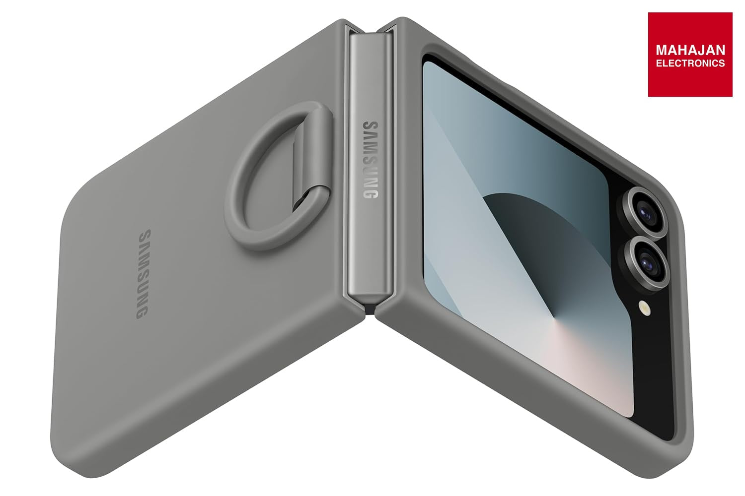 Samsung Galaxy Z Flip6 Silicone Case Gray – Mahajan Electronics