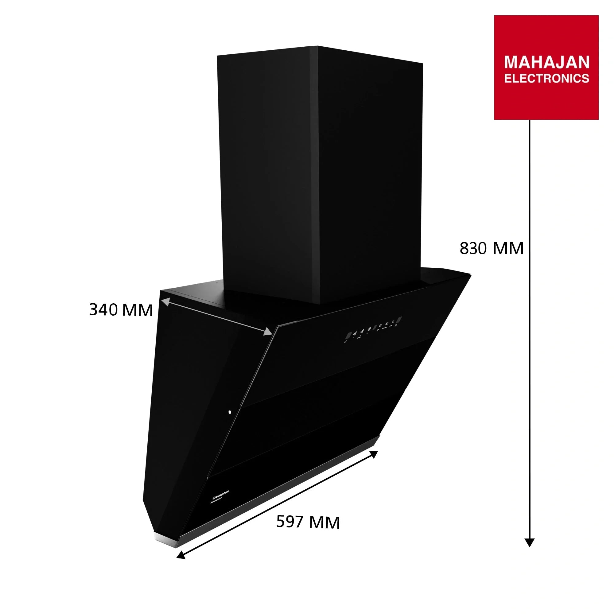 Crompton SensoSmart 60cm Chimney – Mahajan Electronics