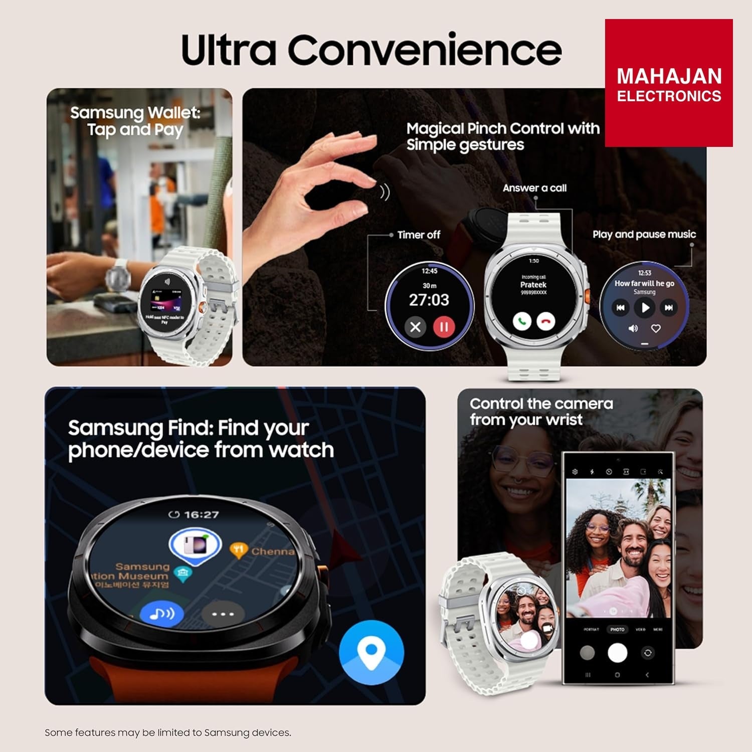 Samsung Galaxy Watch Ultra White – Mahajan Electronics