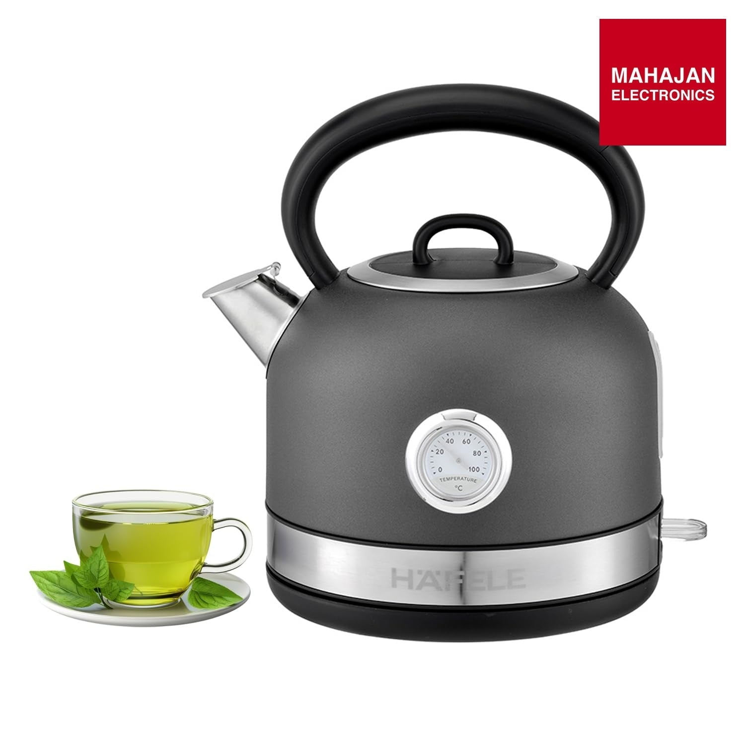 Häfele Dome Plus Grey Electric Kettle – Mahajan Electronics