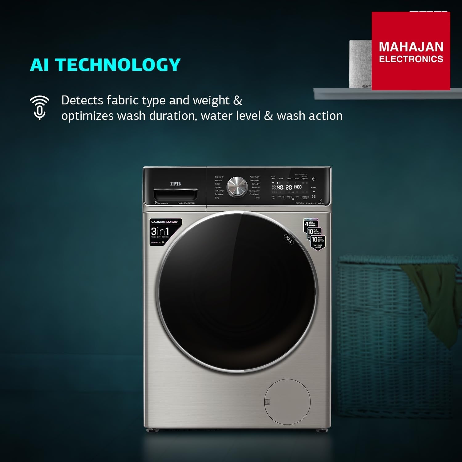 IFB Executive ZXV Washer Dryer – Mahajan Electronics