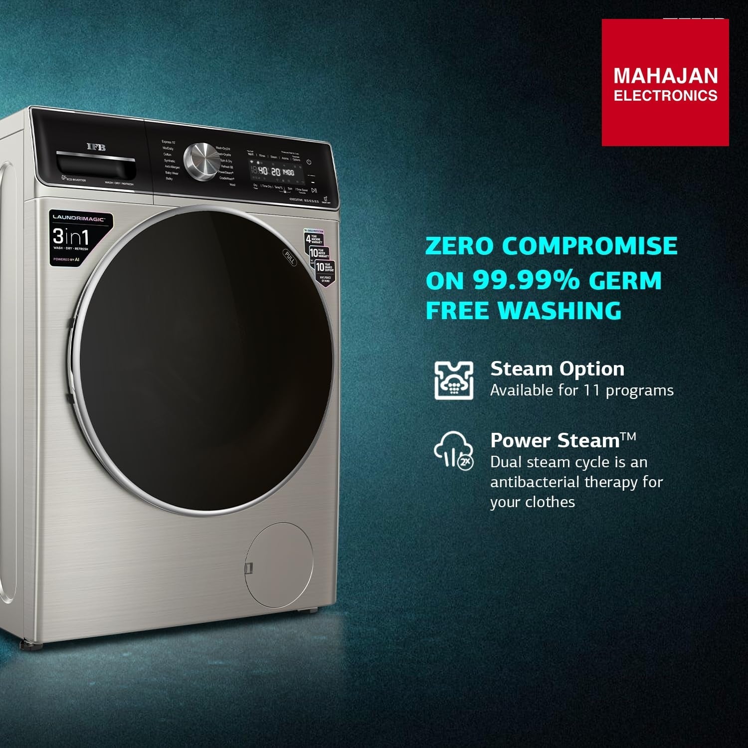 IFB Executive ZXV Washer Dryer – Mahajan Electronics