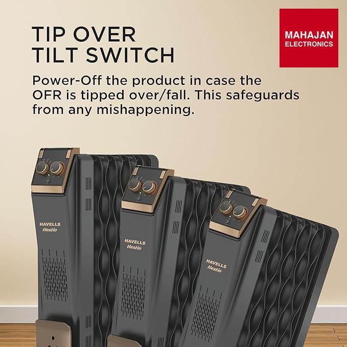 Havells Hestio 13 Fin Oil Filled Radiator – Mahajan Electronics