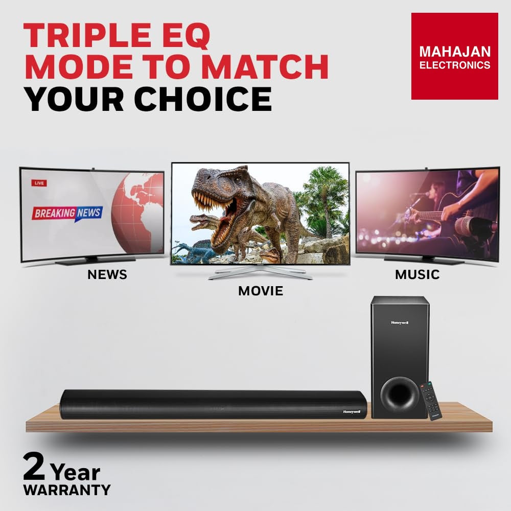 Honeywell Trueno U3000 Soundbar – Mahajan Electronics