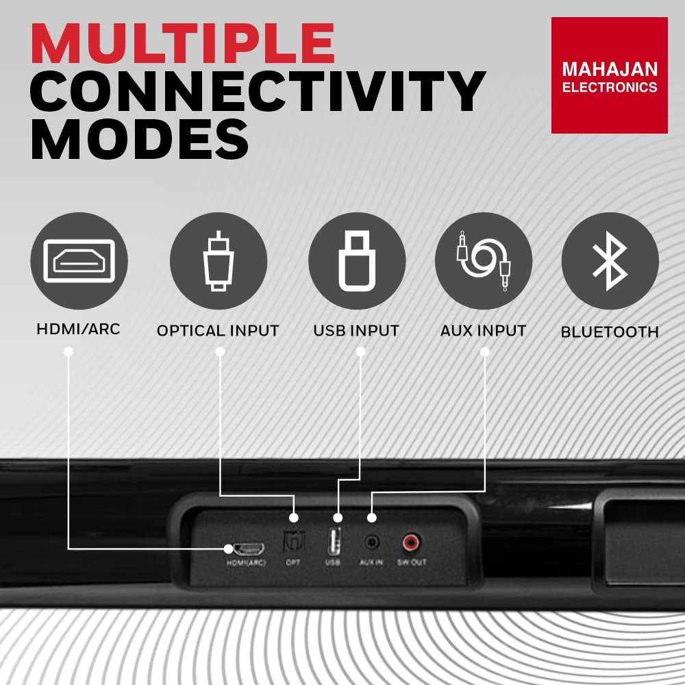 Honeywell Trueno U3000 Soundbar – Mahajan Electronics