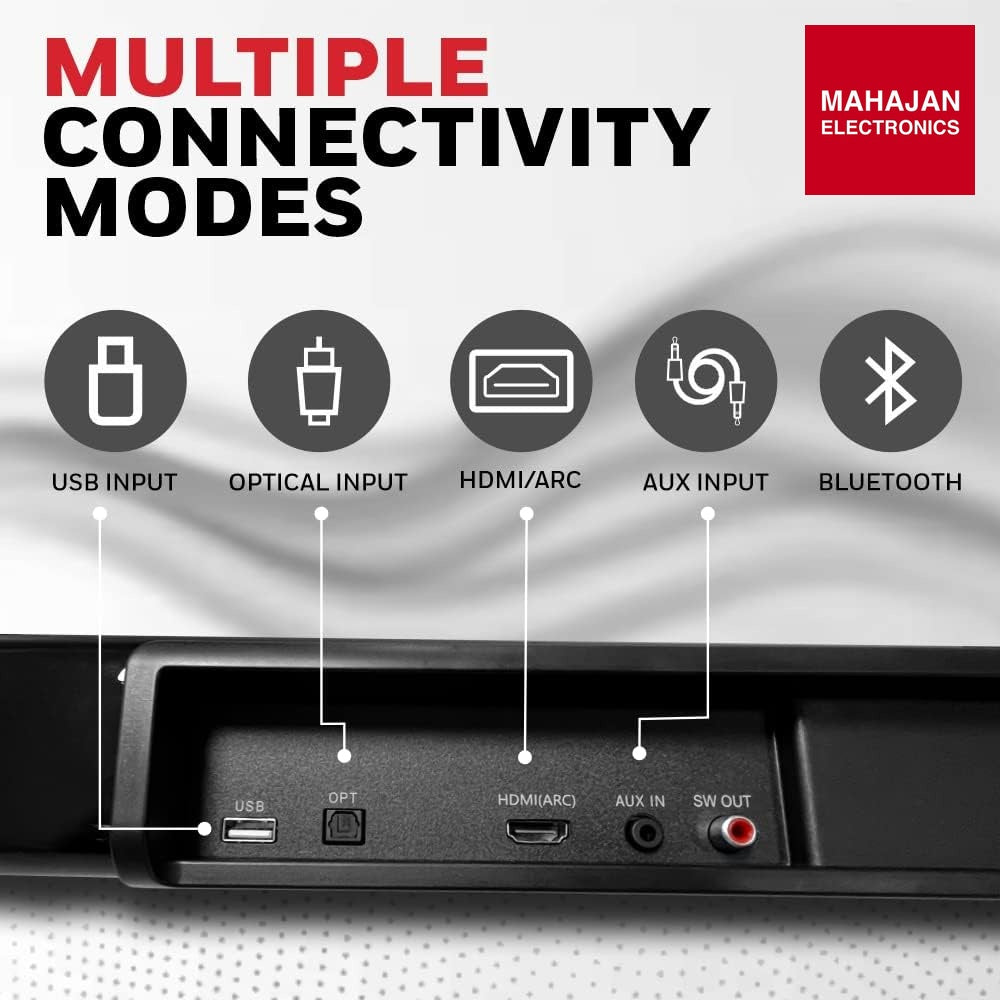Honeywell Trueno U2000 Soundbar – Mahajan Electronics