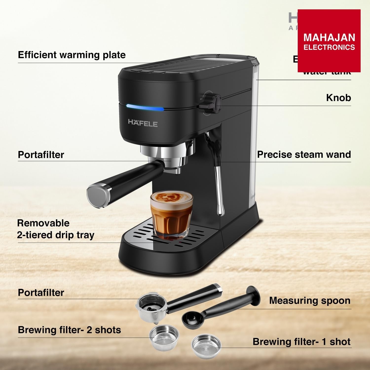 Häfele U-Kaffee Espresso Machine – Mahajan Electronics